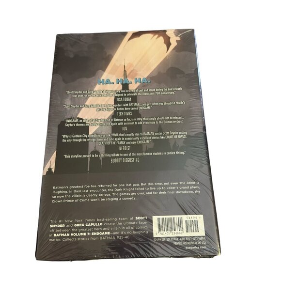 Batman Volume 7 Endgame HC New Sealed Hardcover Snyder Capullo NM 52 1 Ship $ - Picture 2 of 3
